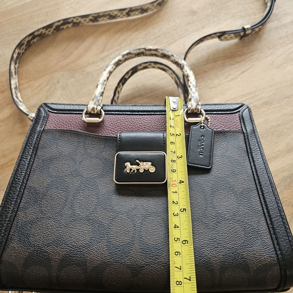 Coach Black and Pink Satchel - Picture 8 of 8